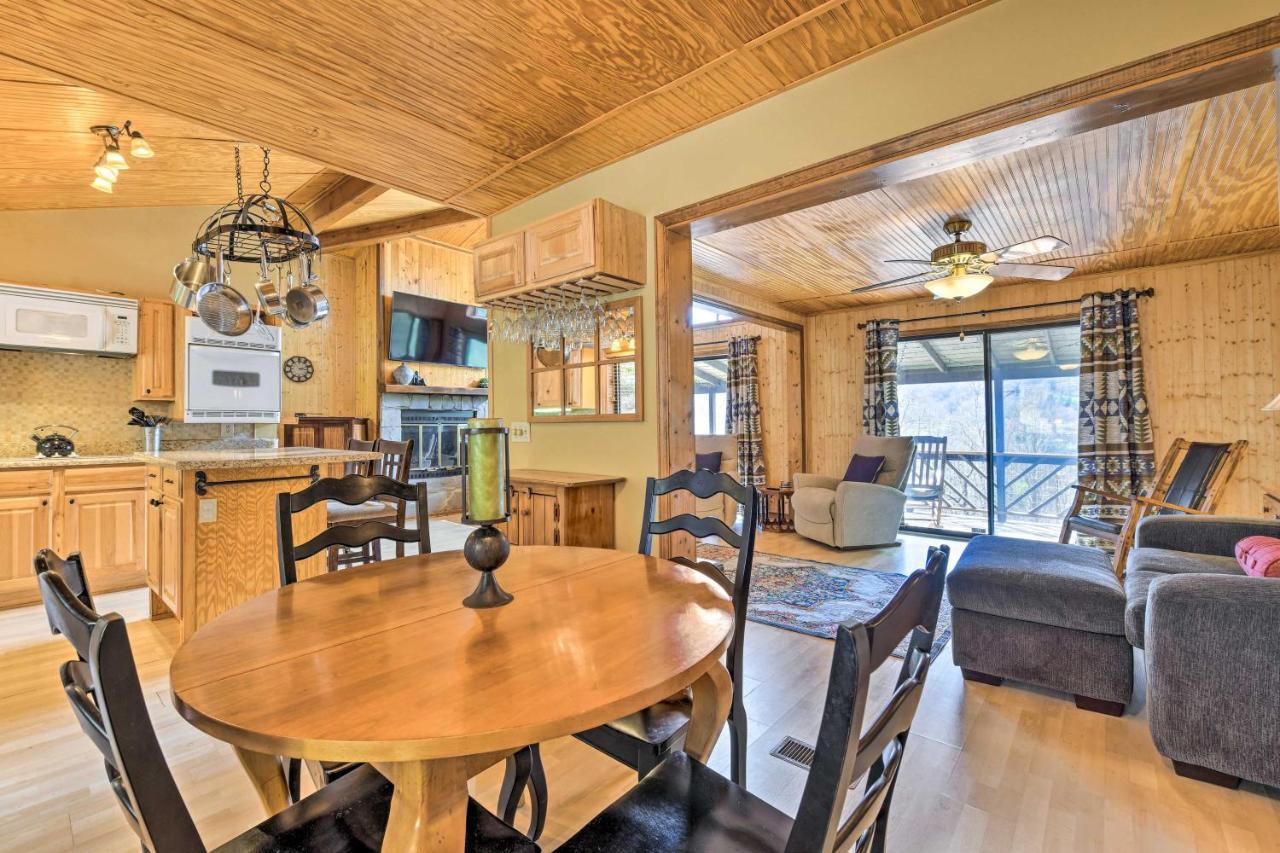 Best Location - Maggie Valley Cabin With Hot Tub! Экстерьер фото