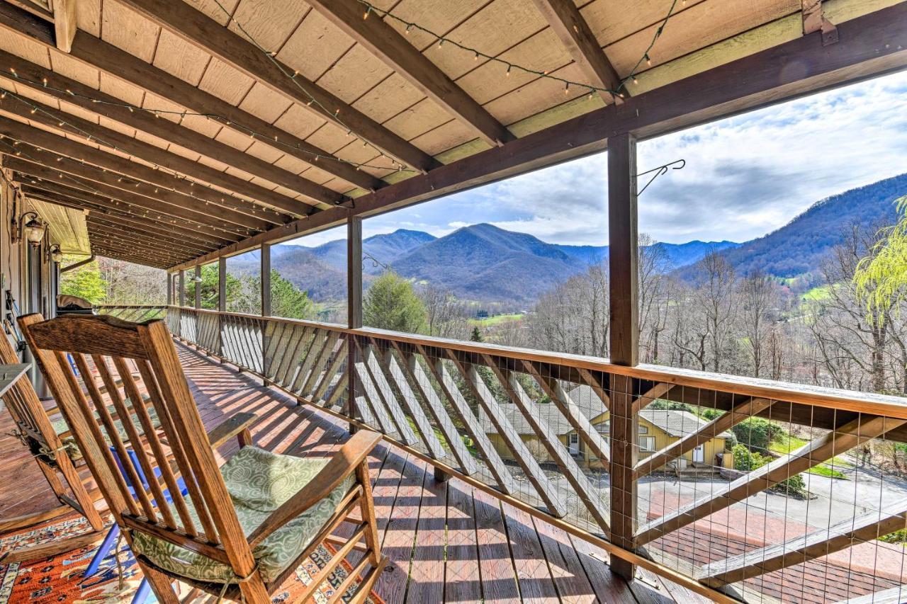 Best Location - Maggie Valley Cabin With Hot Tub! Экстерьер фото