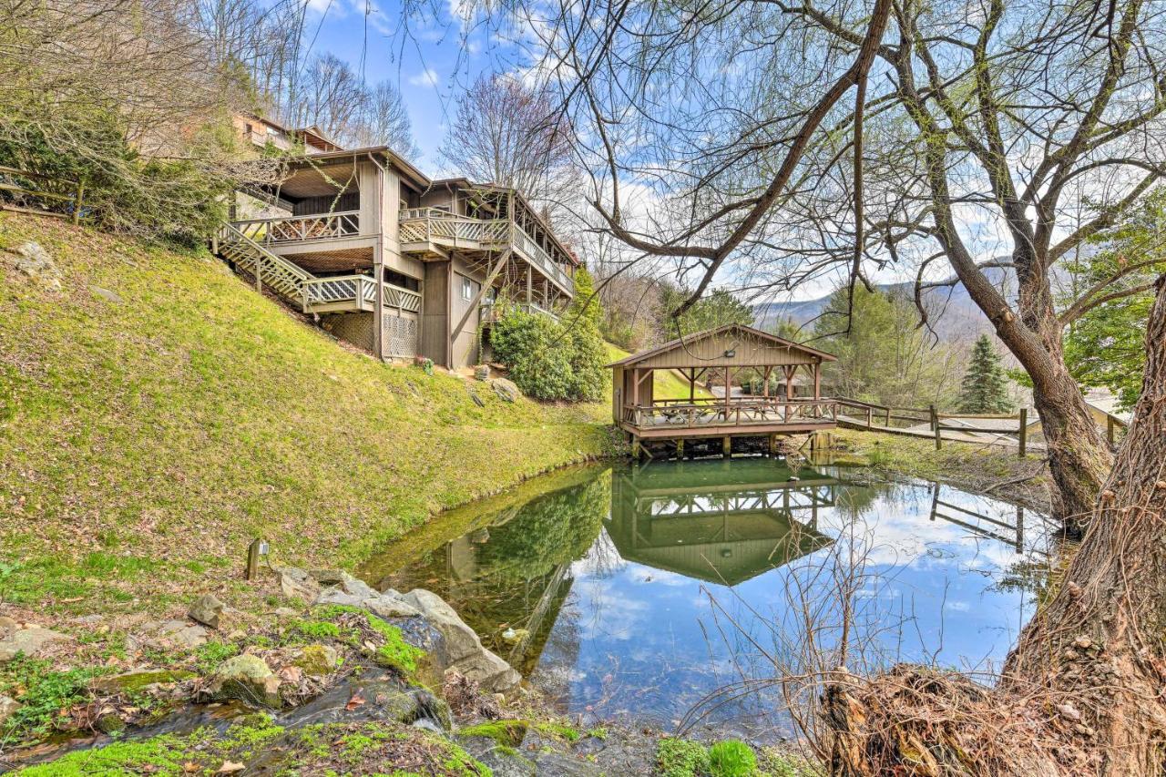 Best Location - Maggie Valley Cabin With Hot Tub! Экстерьер фото